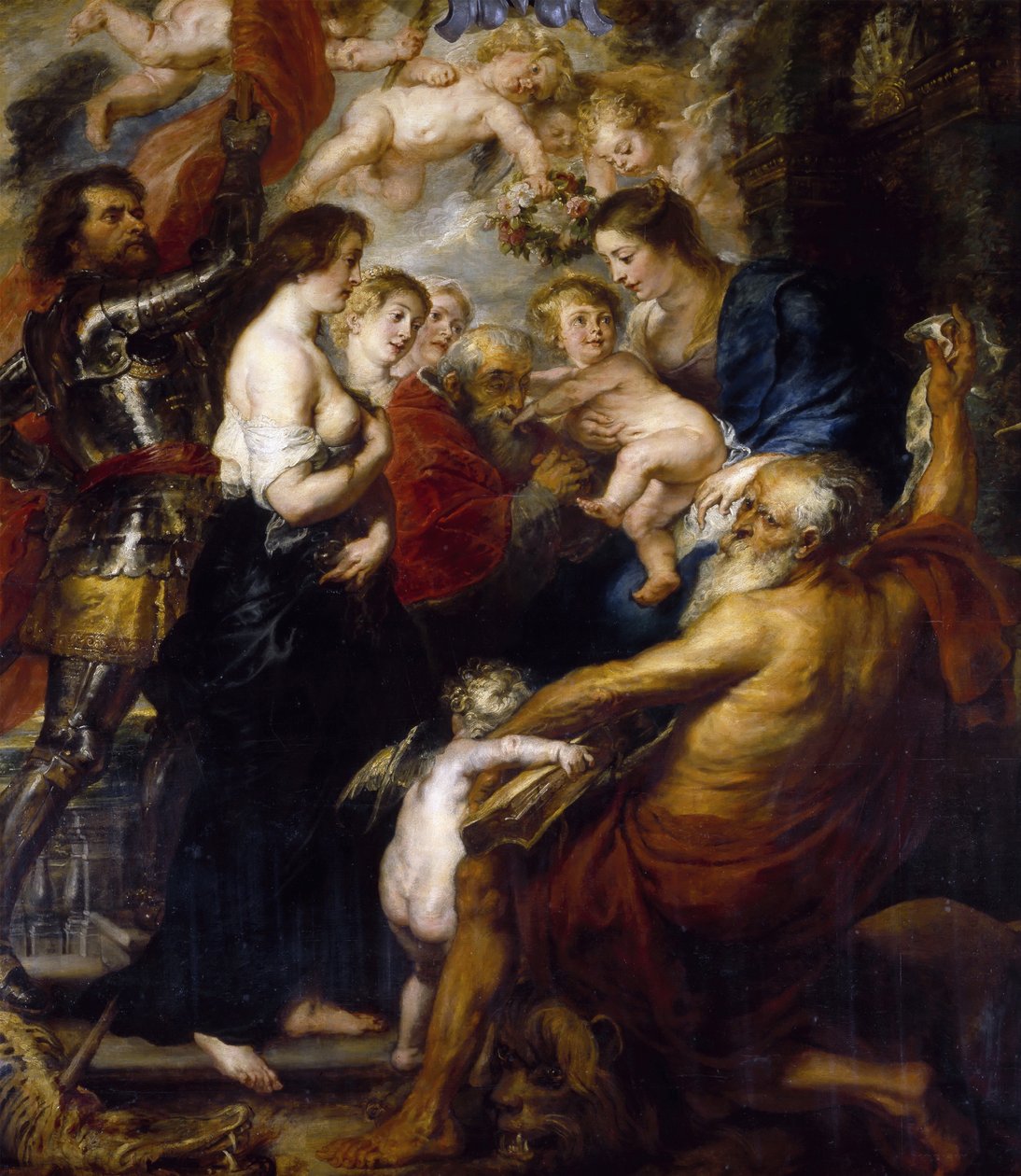 Panna Maria se svatými, 1634. od Peter Paul Rubens