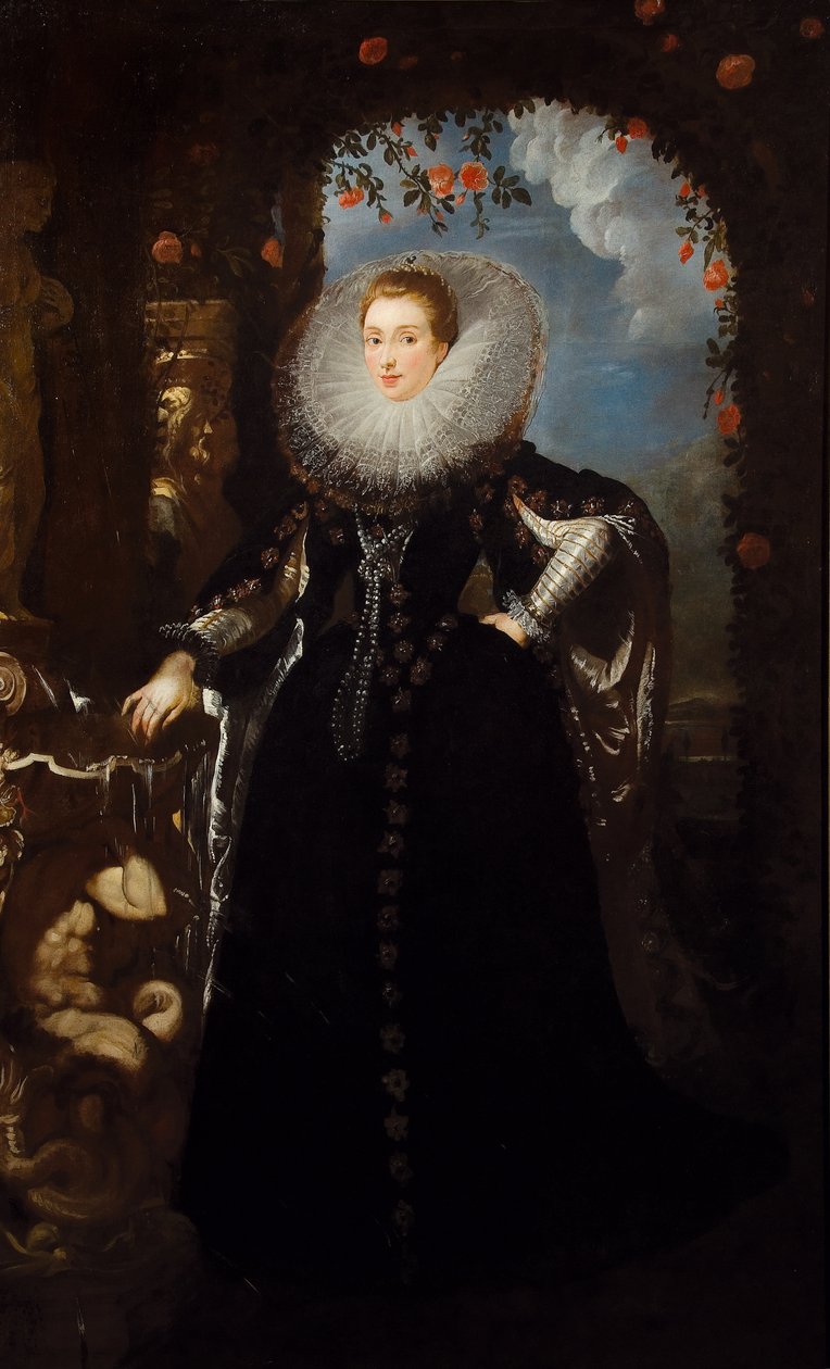 Portrét Giovanna Spinola Pavese, 1606. od Pieter Paul Rubens