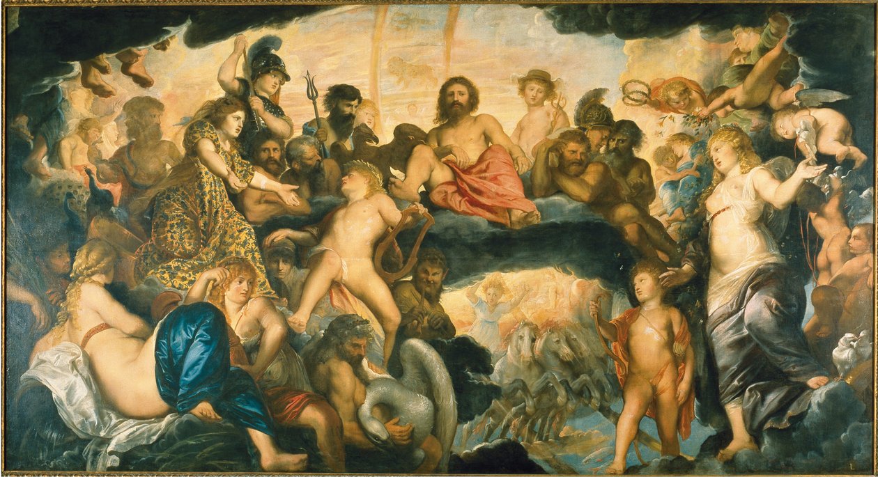 Rada bohů. od Pieter Paul Rubens