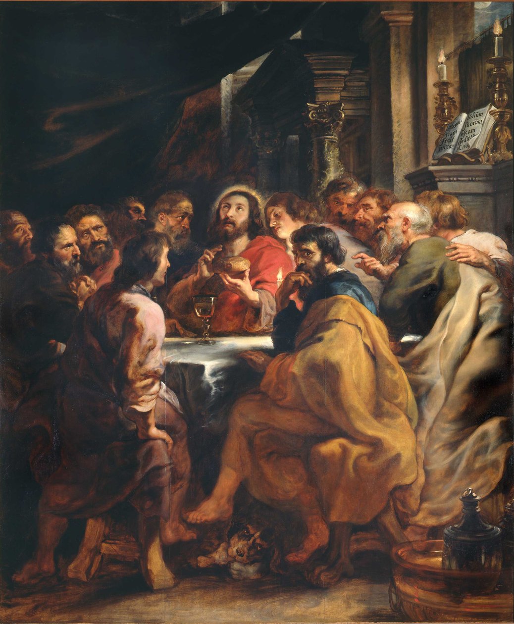 Poslední večeře, 1631-1632. od Peter Paul Rubens