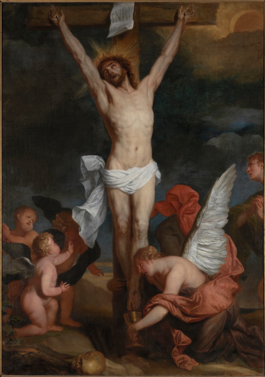 Ukřižování, druhá polovina 17. od Pieter Pauwel Thijs