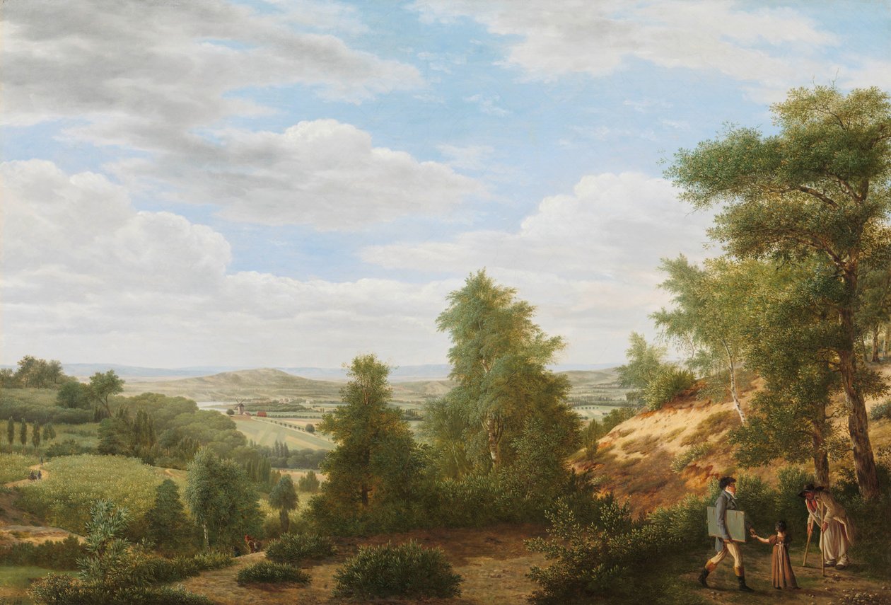 Pohled na údolí Montmorency poblíž Saint-Leu-la-Forêt Pohled na planinu Montmorency poblíž Saint-Leu-la-Forêt od Pieter Rudolph Kleijn