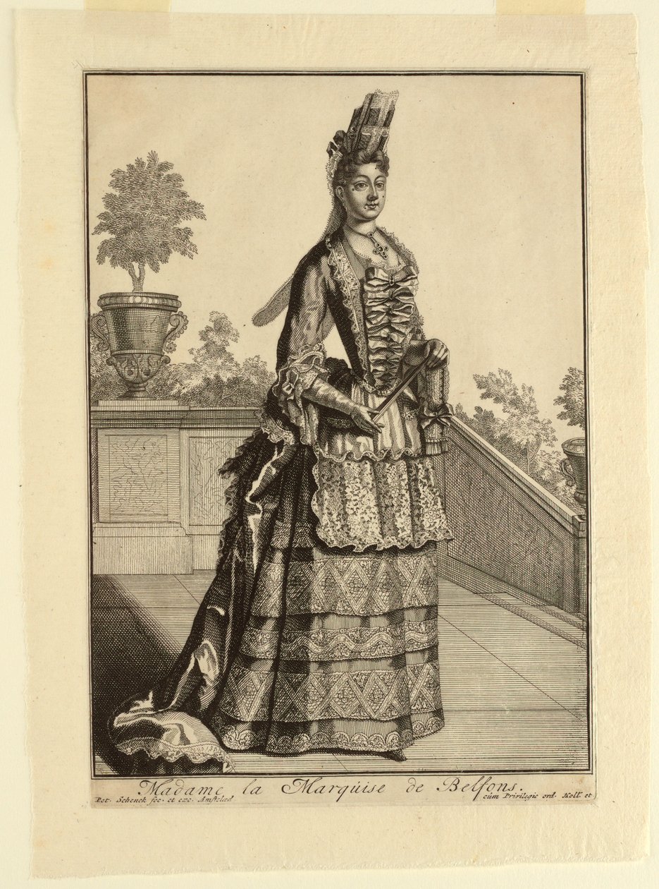 Madame markýza de Belfons od Pieter Schenk