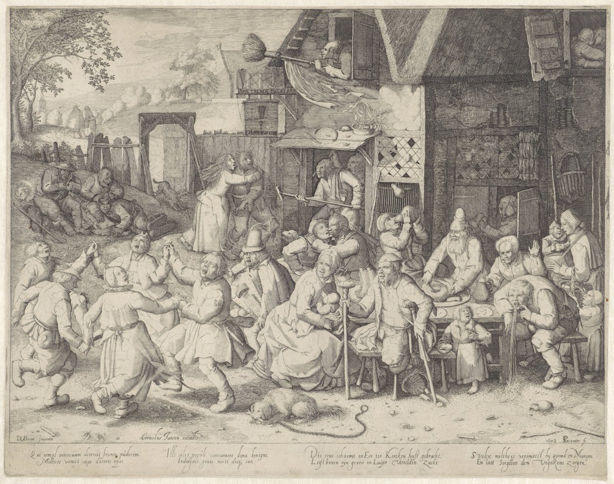 Mosazní žebráci Smearing Beggars (The Lazarus Valve) (název na objektu) od Pieter Serwouters