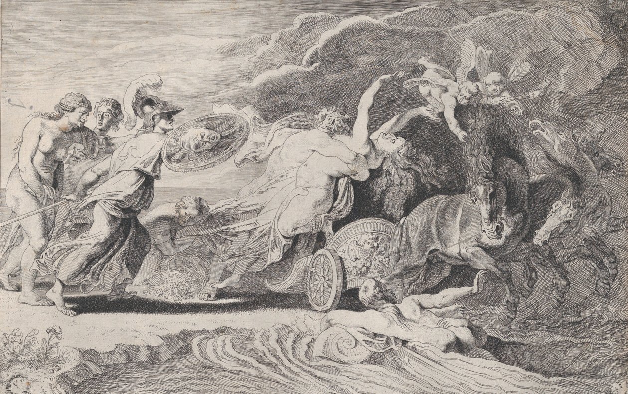 Únos Proserpiny, ca. 1620-25. od Pieter Soutman