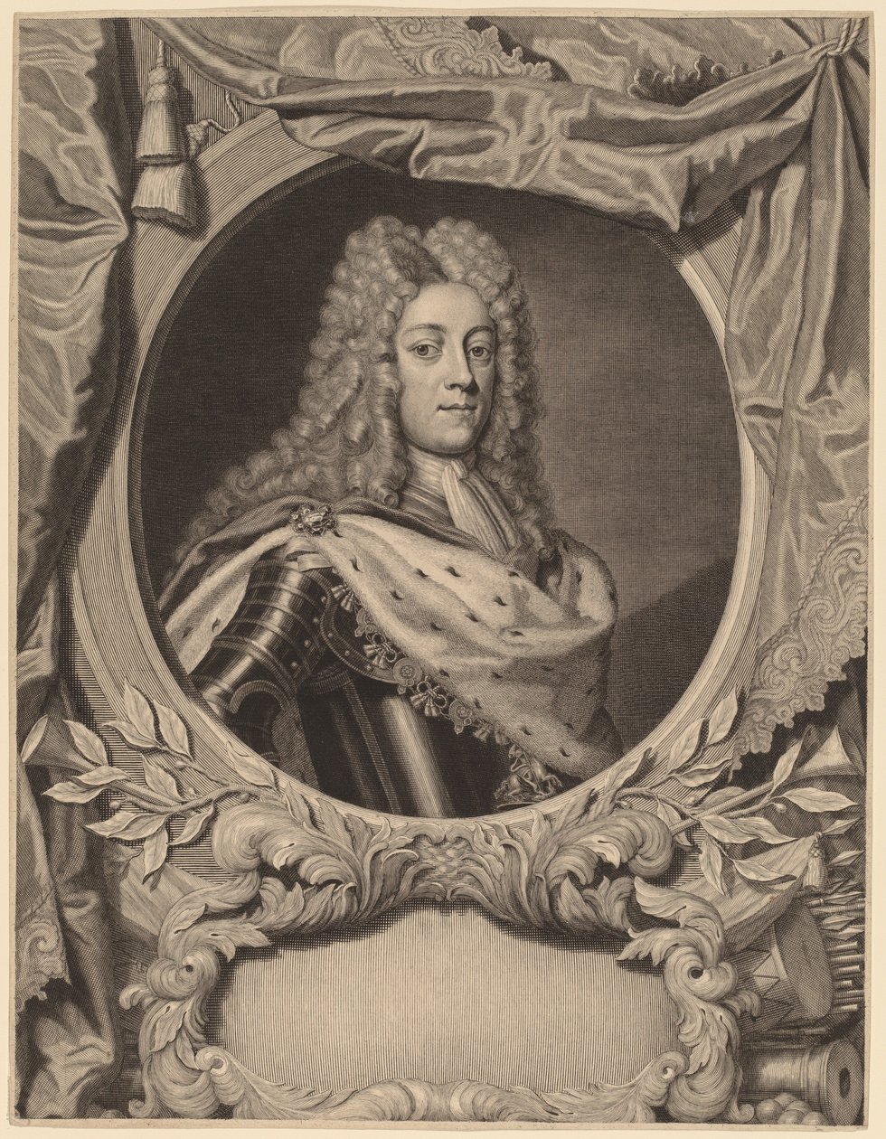 Král Jiří II od Pieter Stevens van Gunst