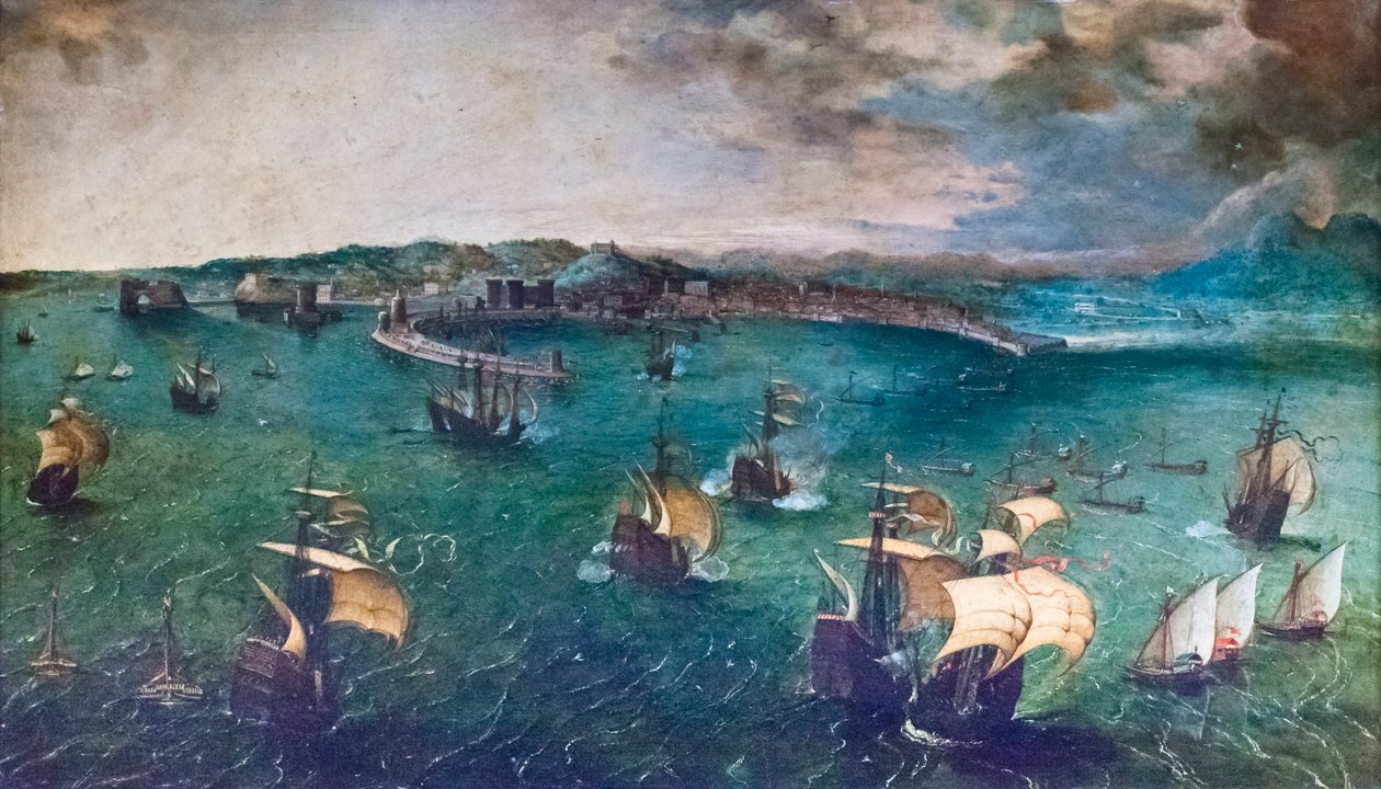 Bitva v Neapolském zálivu od Pieter Bruegel the Elder