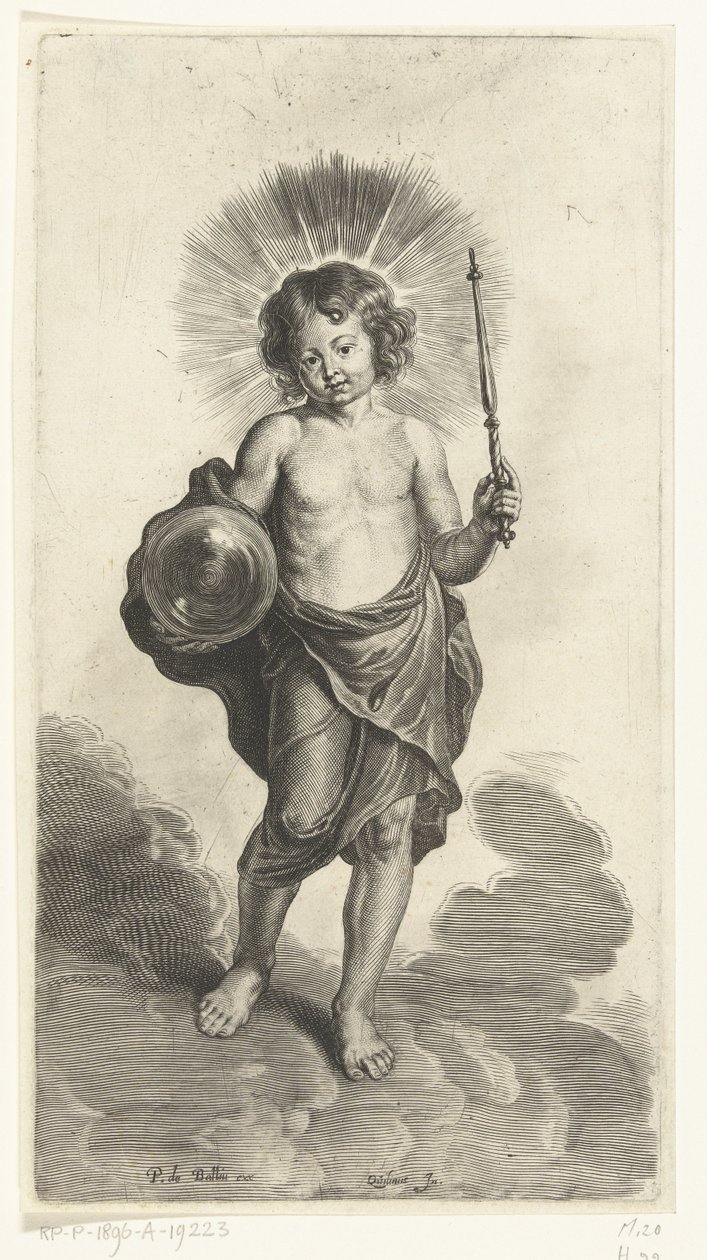 Kristus dítě s zeměkoule a žezlo od Pieter de Bailliu (I) (possibly)