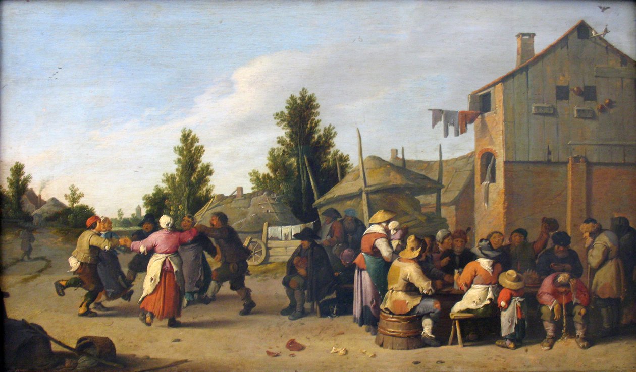 Německy: Bauernbelustigung od Pieter de Bloot