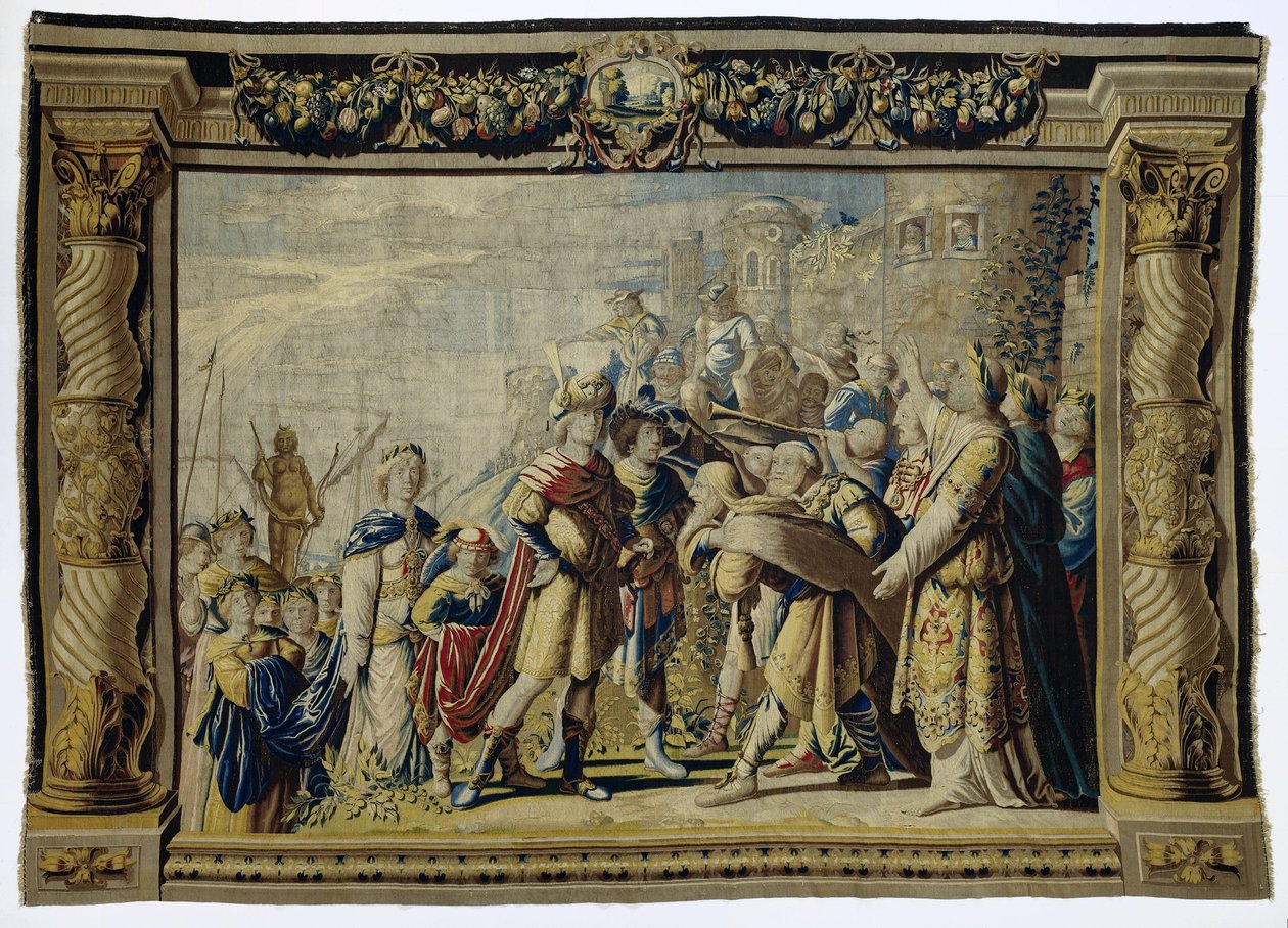 Návrat Oresta a Ifigenie v Aulis Historie Ifigenie a Oresta (název série) od Pieter de Cracht