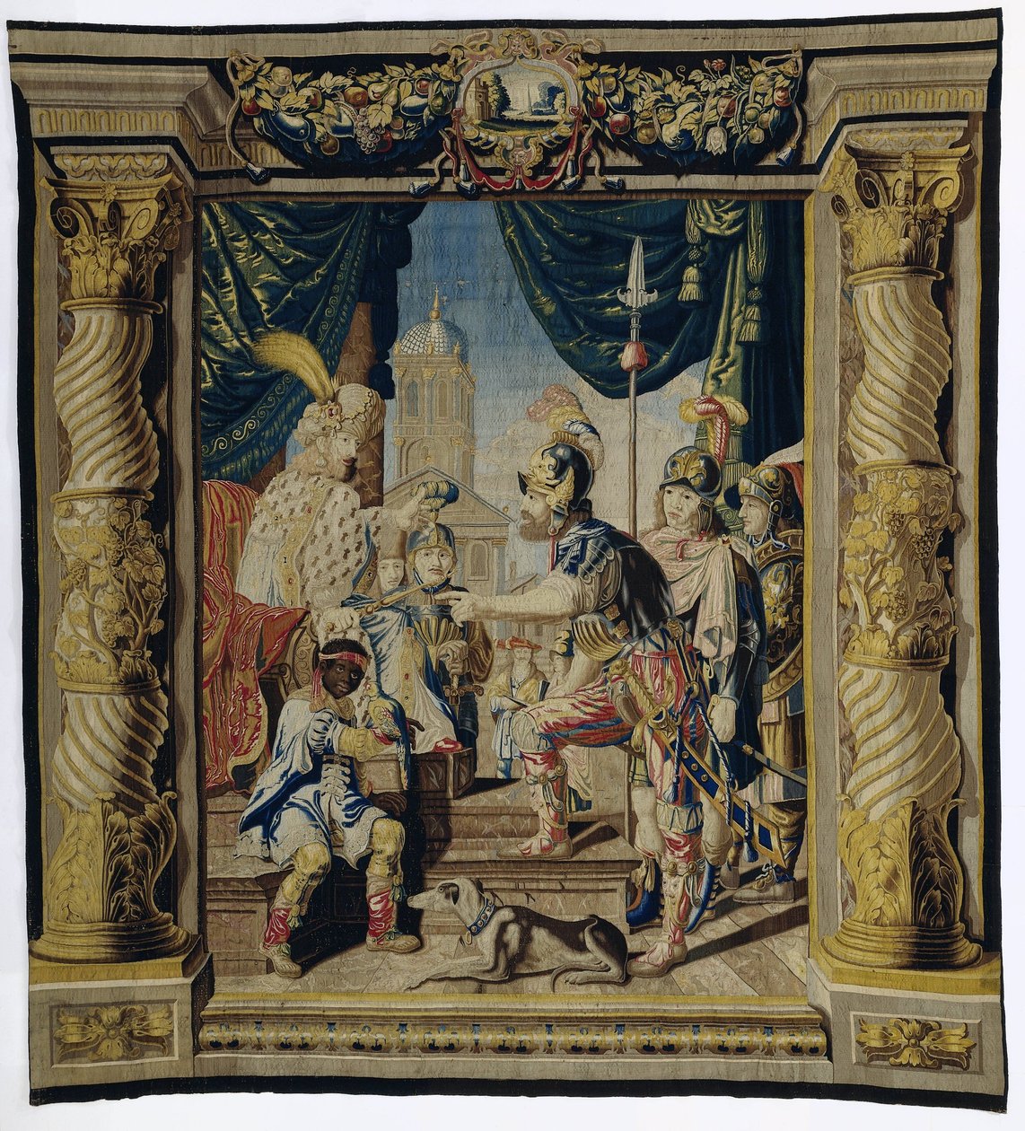 Orestova pomsta na Aigisthu Historie Iphgenia a Oresta (název série) od Pieter de Cracht