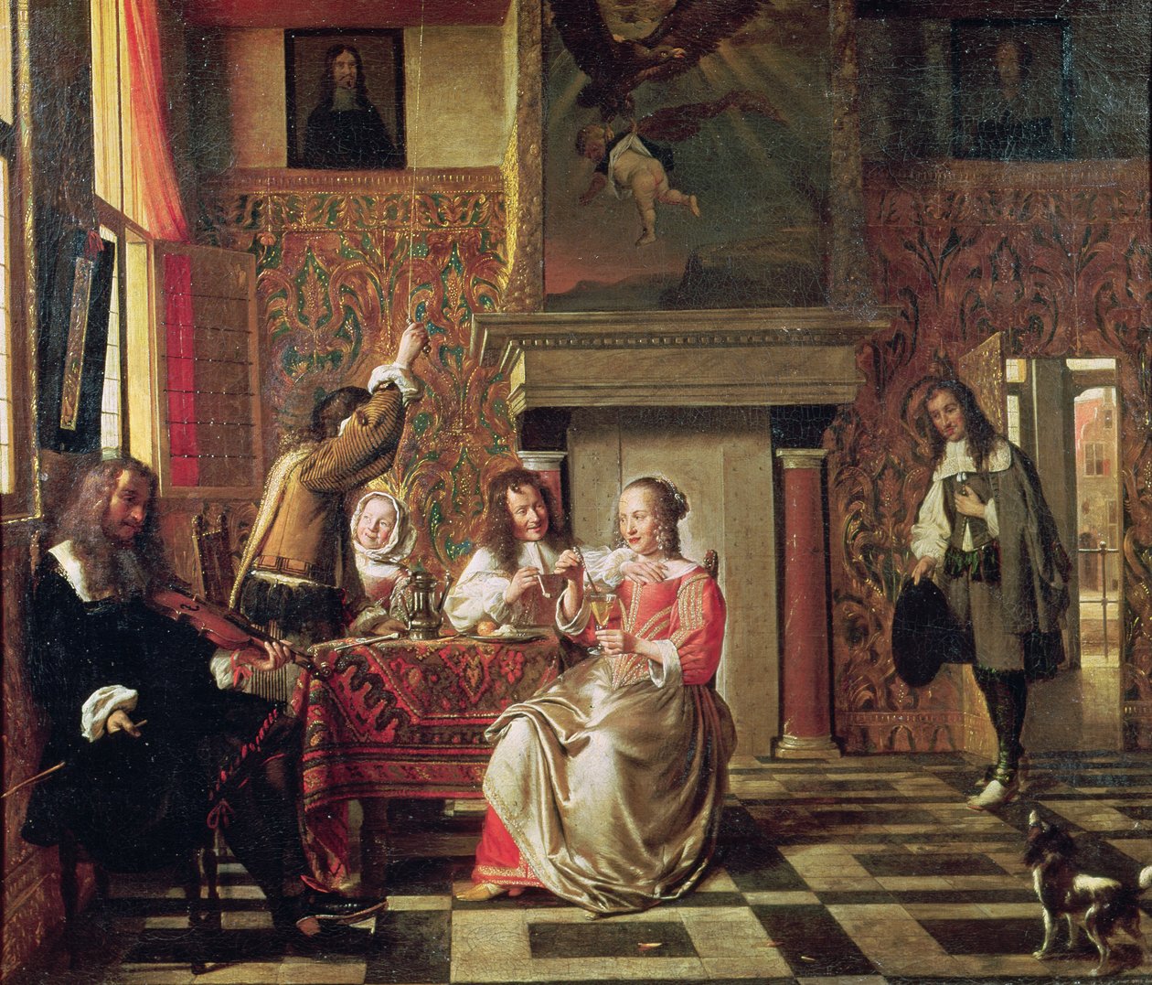 Konverzace od Pieter de Hooch