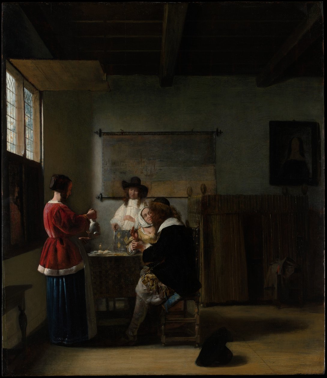 Návštěva od Pieter de Hooch