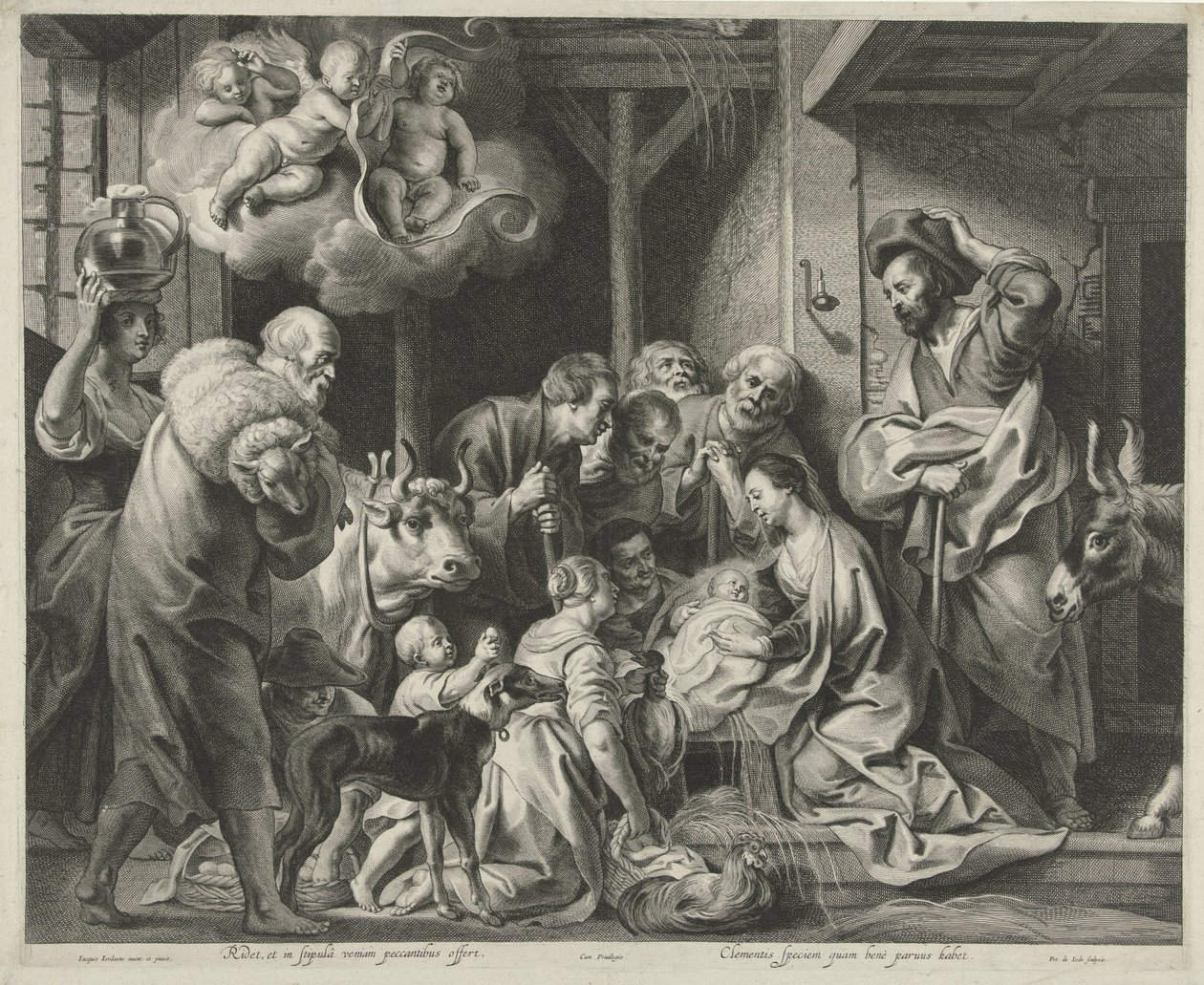 Klanění pastýřů od Pieter de Jode (II)
