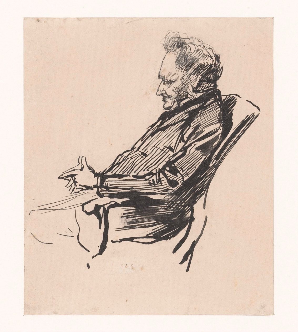 Ministr Heemskerck ve Sněmovně reprezentantů od Pieter de Josselin