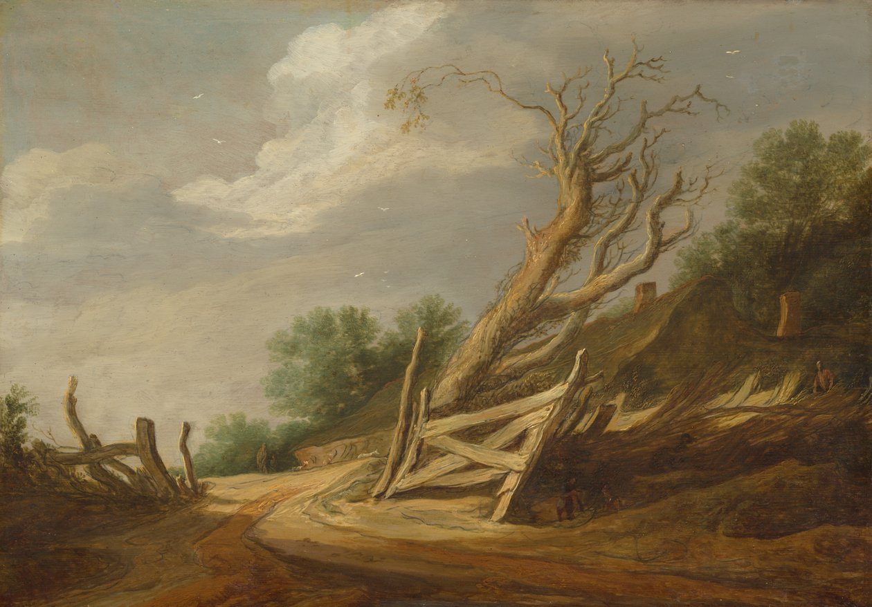 Krajina s otevřenou bránou od Pieter de Molijn