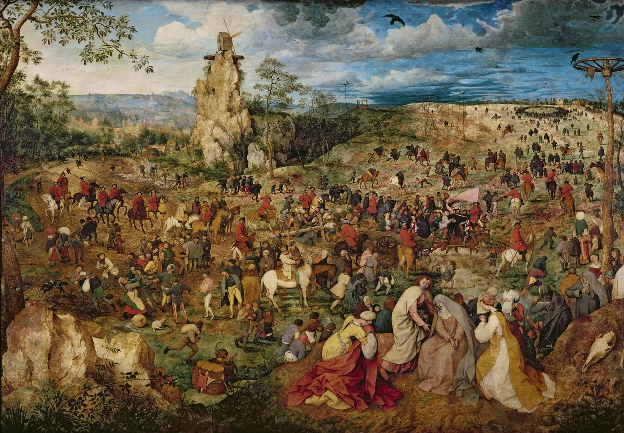 Kristus nesoucí kříž od Pieter Bruegel the Elder
