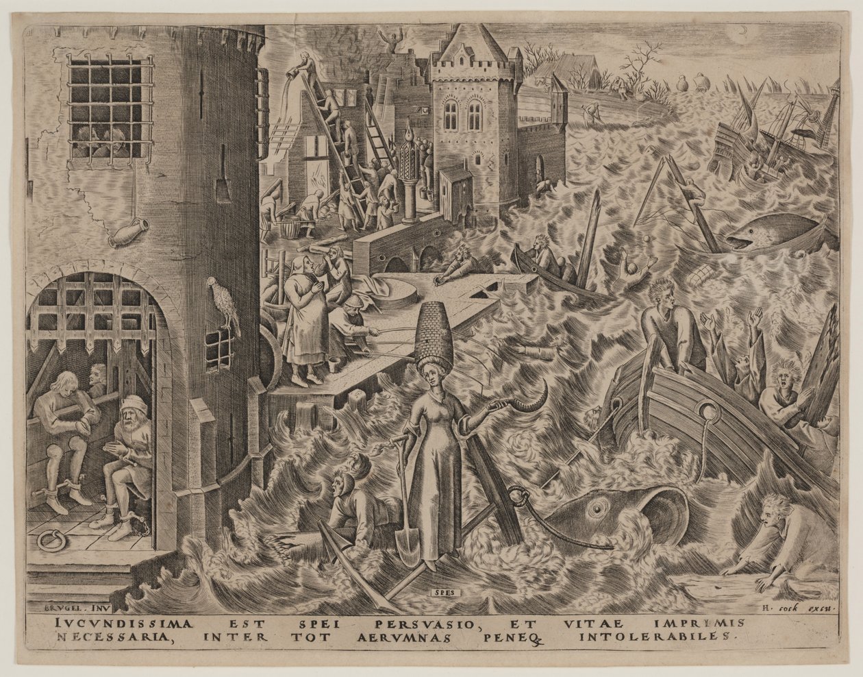 naděje (Spes) od Pieter Bruegel the Elder