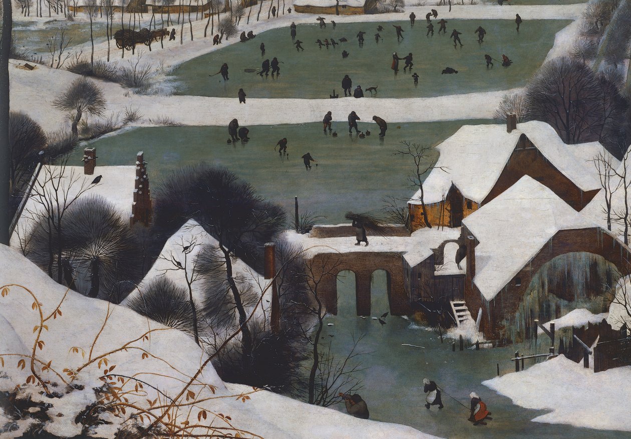 Lovci ve sněhu od Pieter Bruegel the Elder