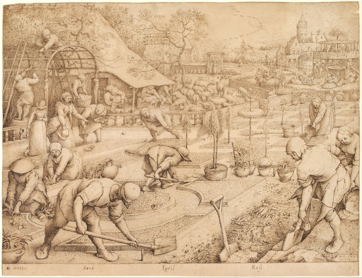 Jaro od Pieter Bruegel the Elder
