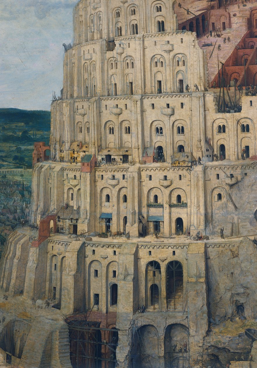 Babylonská věž od Pieter Bruegel the Elder