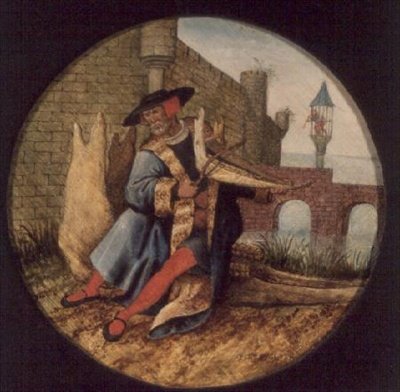 Vlámské přísloví: Hudba bohatých vždy potěší (panel) od Pieter the Younger Brueghel