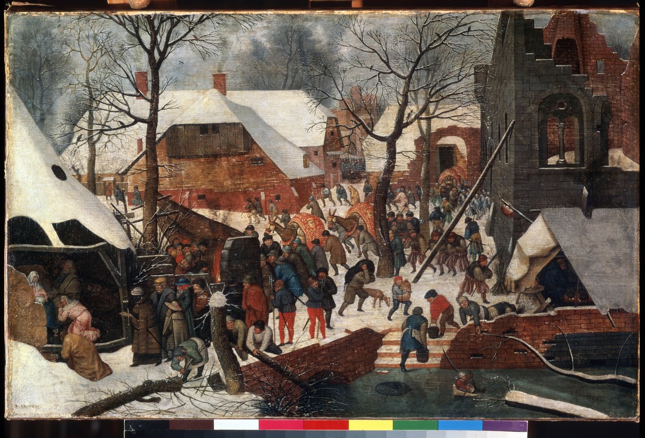Klanění tří králů od Pieter the Younger Brueghel