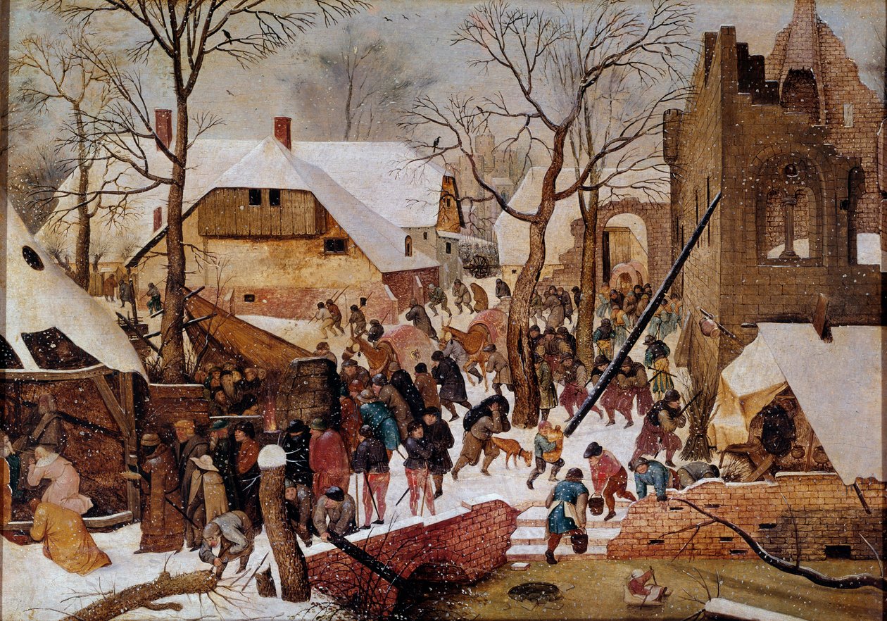 Klanění tří králů od Pieter the Younger Brueghel