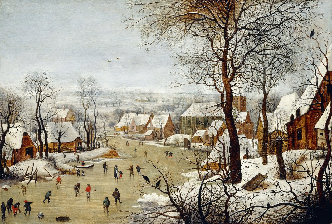 Ptačí past, od Pieter Brueghel the Younger