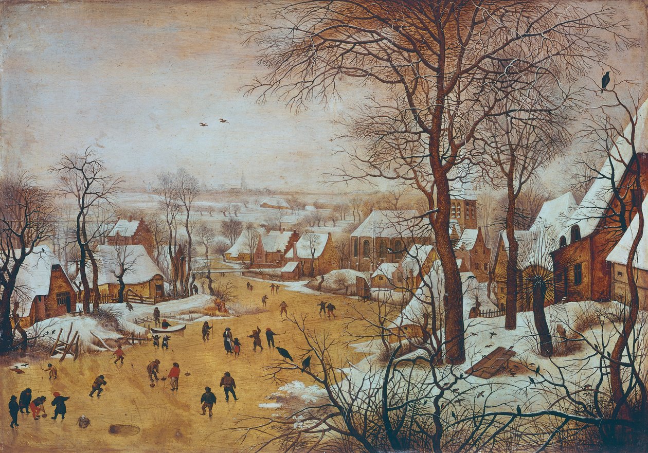 Zimní krajina od Pieter the Younger Brueghel