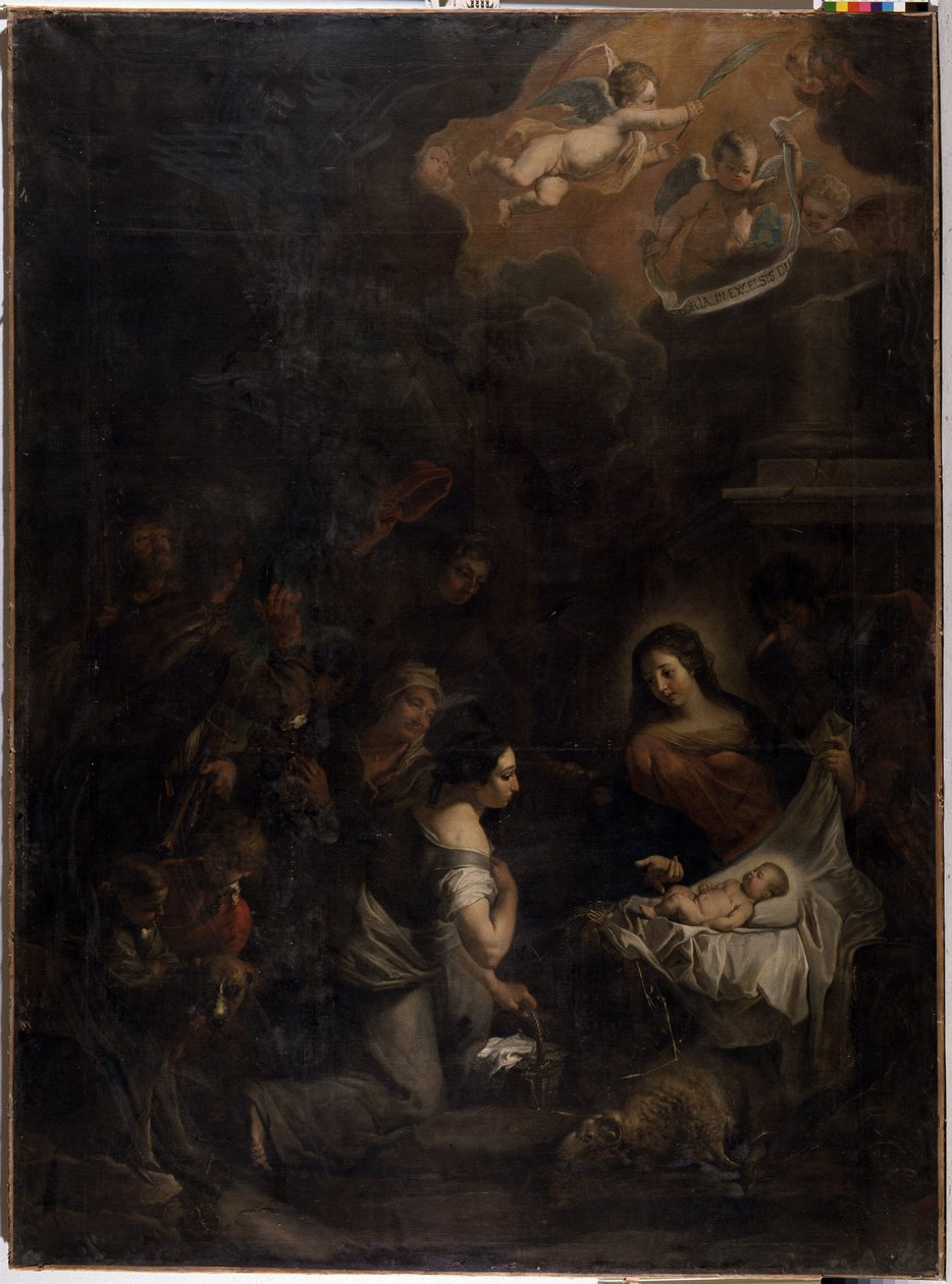 Klanění pastýřů od Pieter van (after) Mol