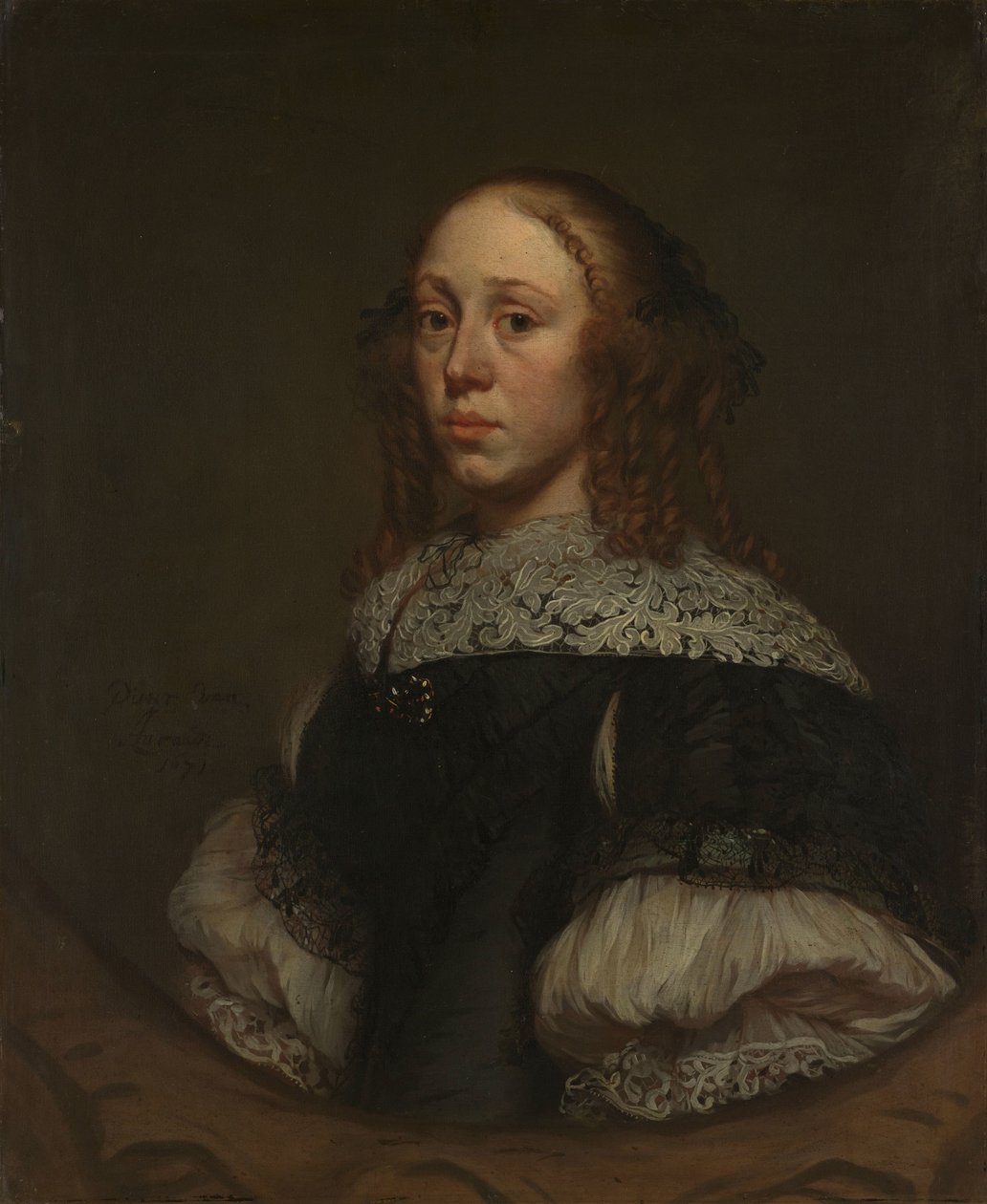 Portrét ženy od Pieter van Anraedt