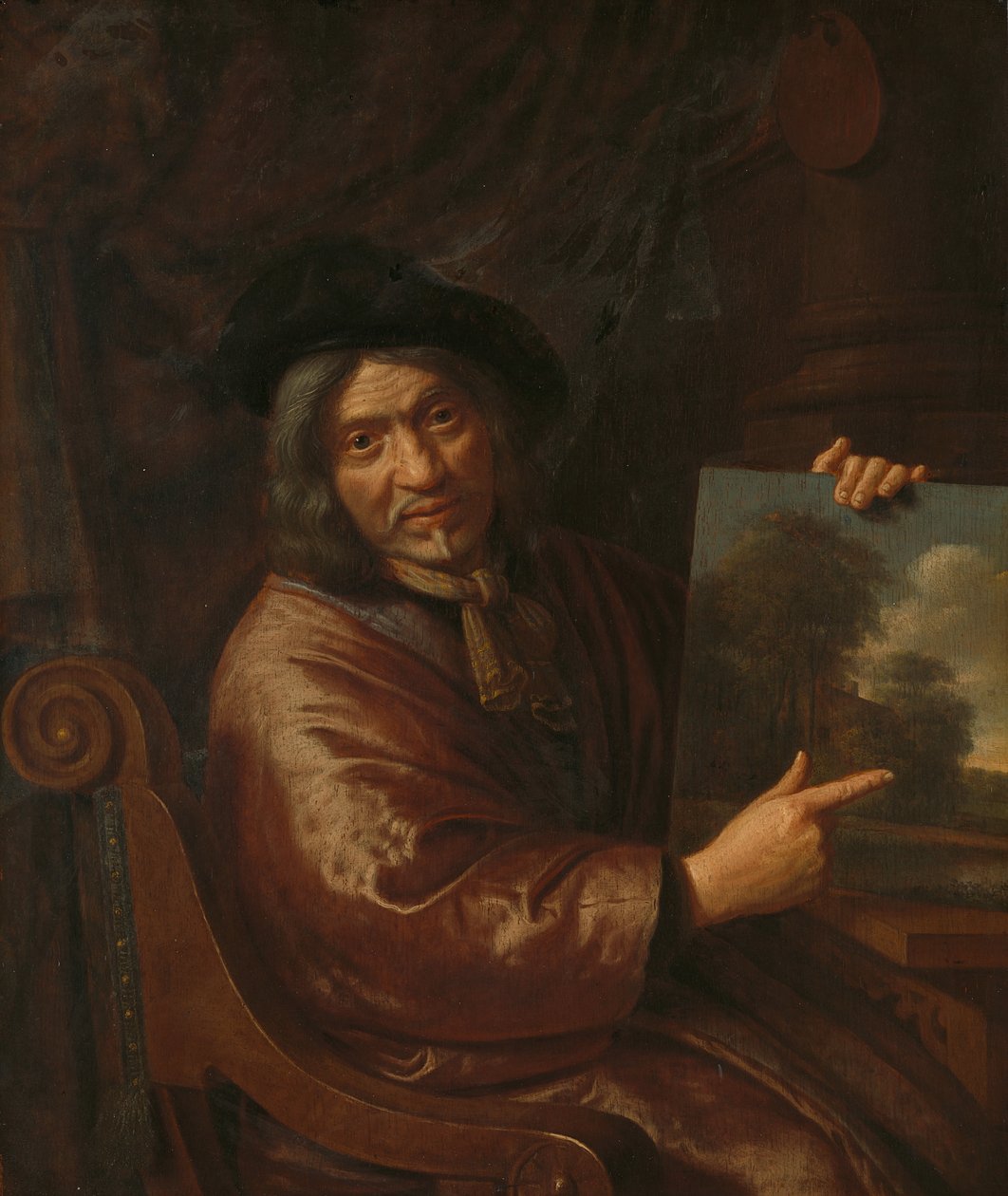 Autoportrét. od Pieter van Asch