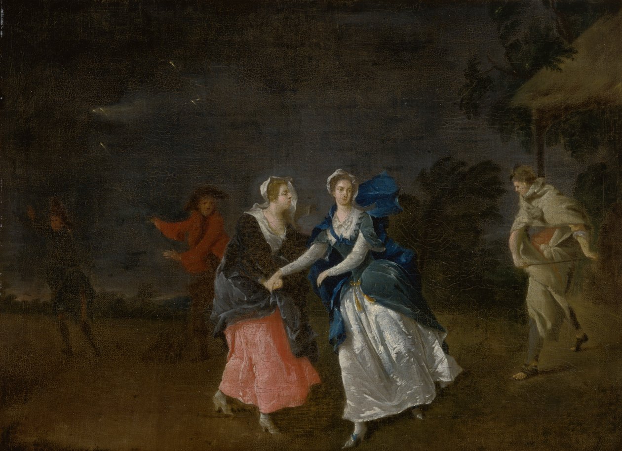 Paní Cibber jako Cordelie od Pieter van Bleeck