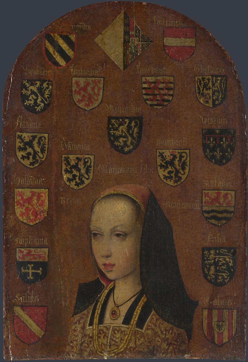 Markéta Rakouská 1480-1530, c. 1495 od Pieter van Coninxloo