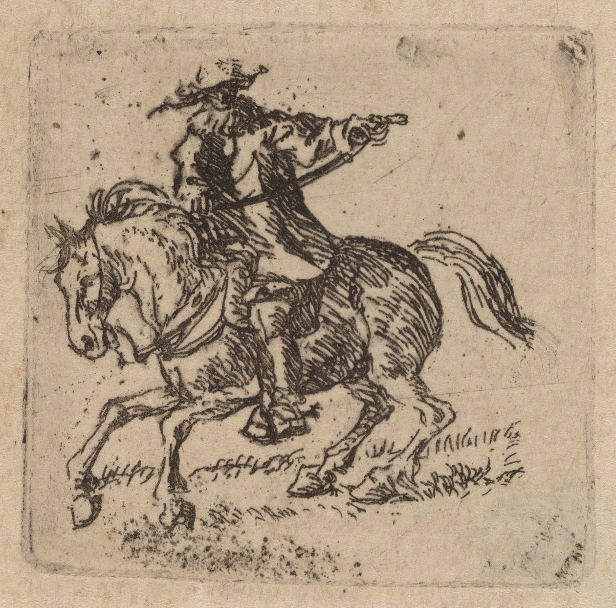 Jezdec od Pieter van Laer