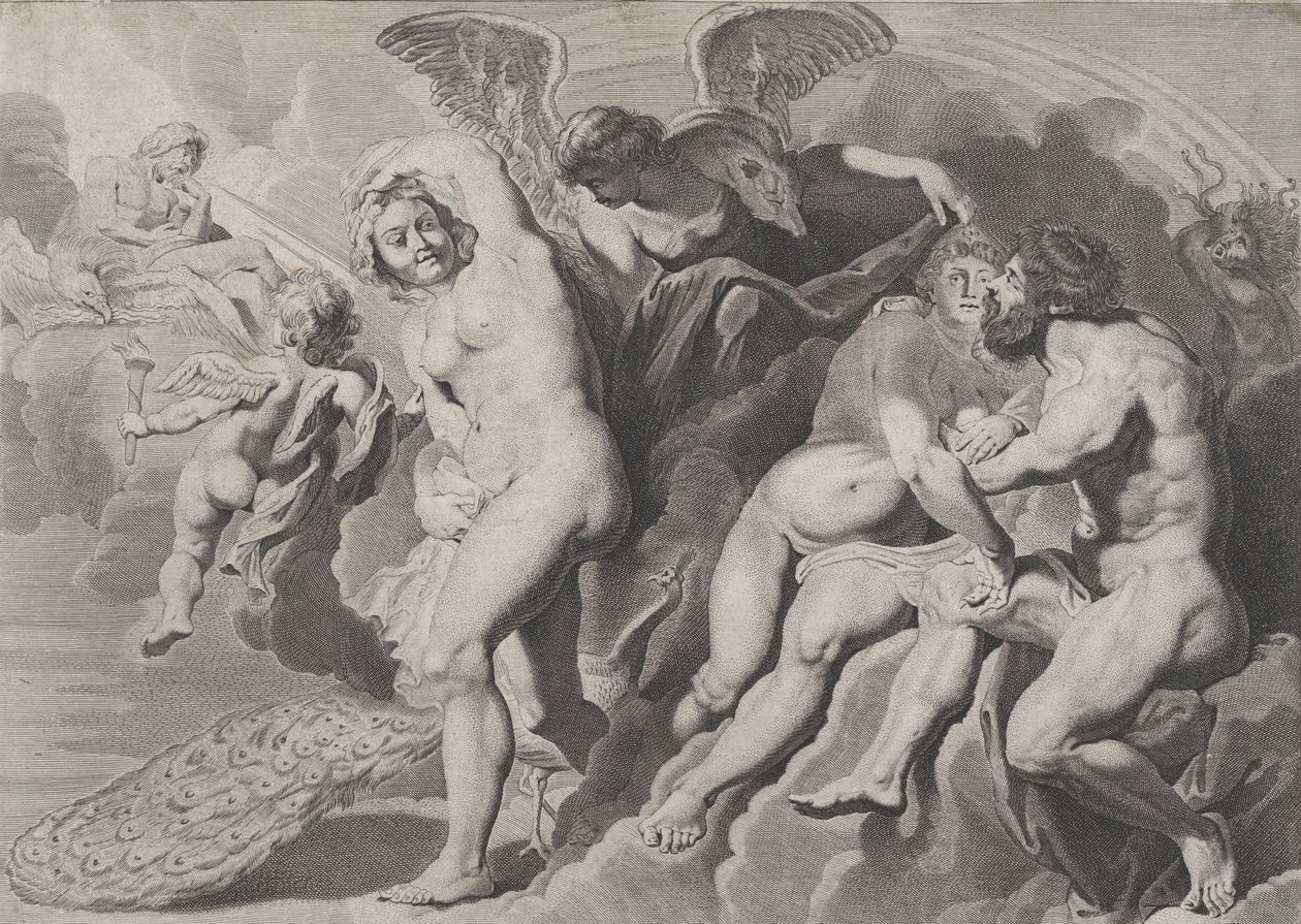 Ixion oklamaný Hérou, 1620-24. od Pieter van Sompel