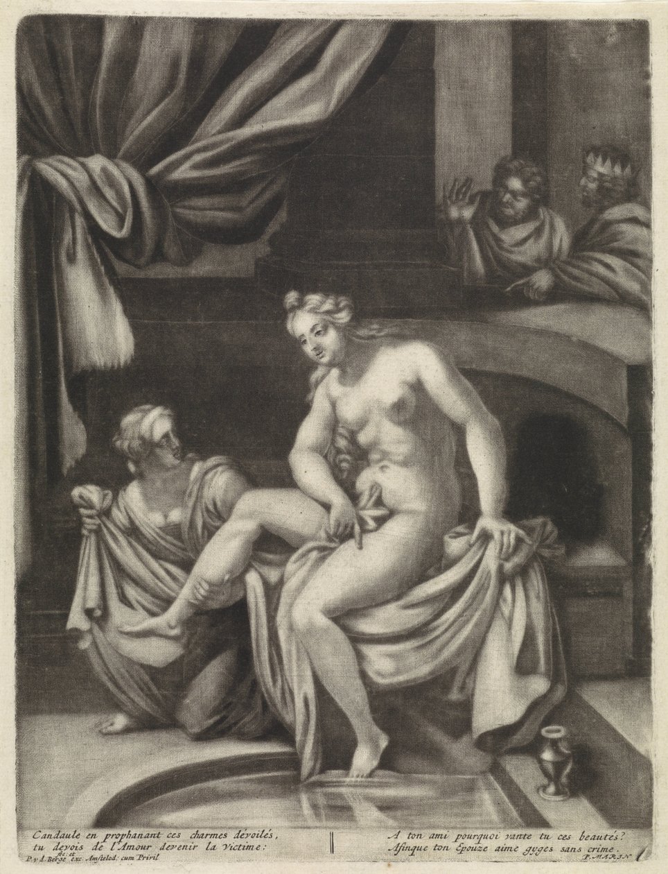 David a Batšeba od Pieter van den Berge