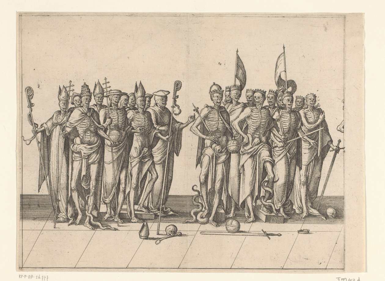 Průvod mrtvých od Pieter van der Borcht (I)