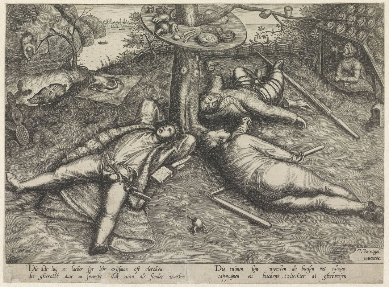 lenost od Pieter van der Heyden (attributed to)