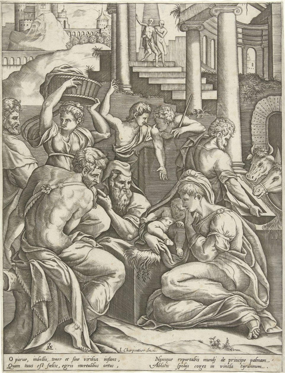 Klanění pastýřů od Pieter van der Heyden