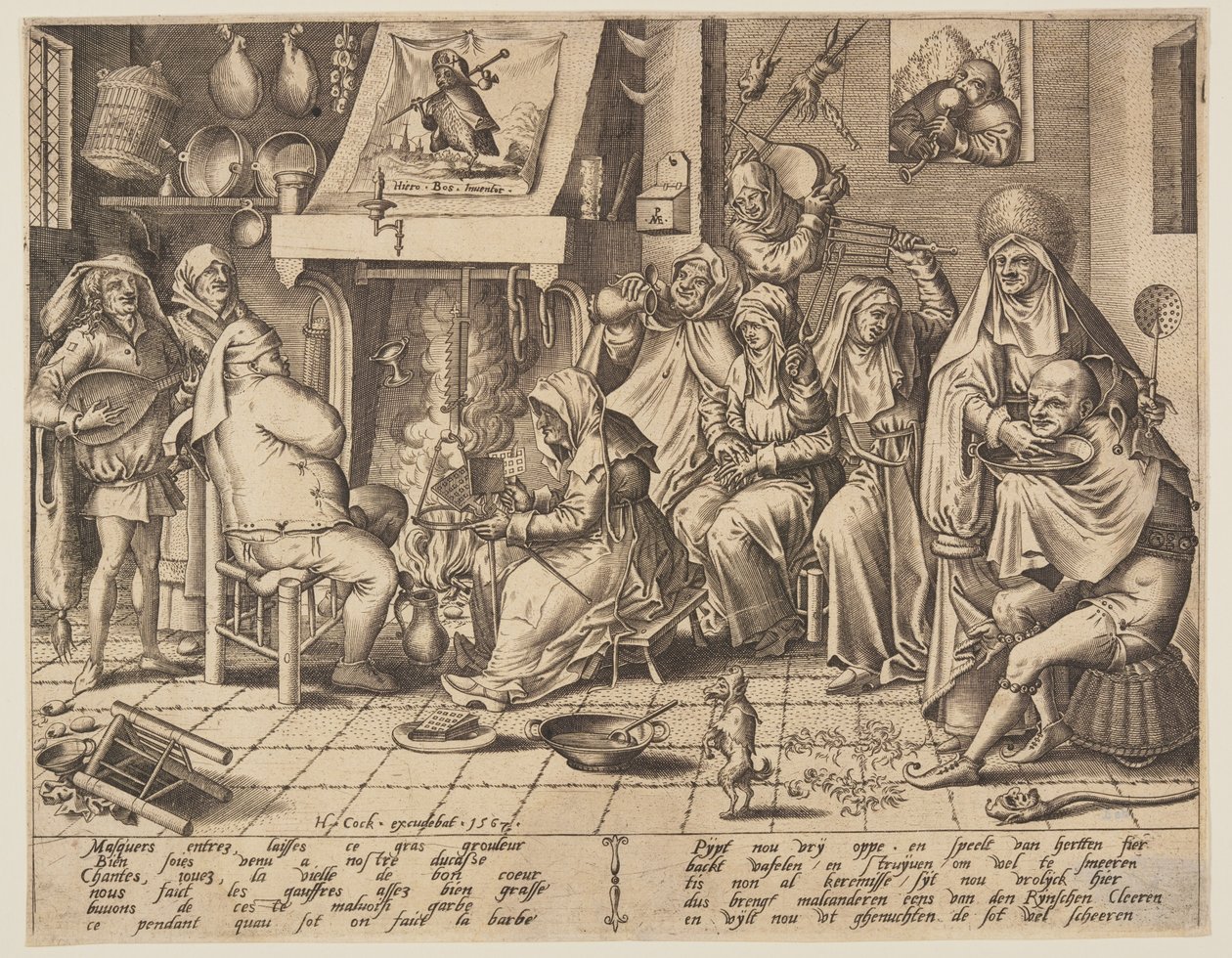 Masopustní úterý od Pieter van der Heyden
