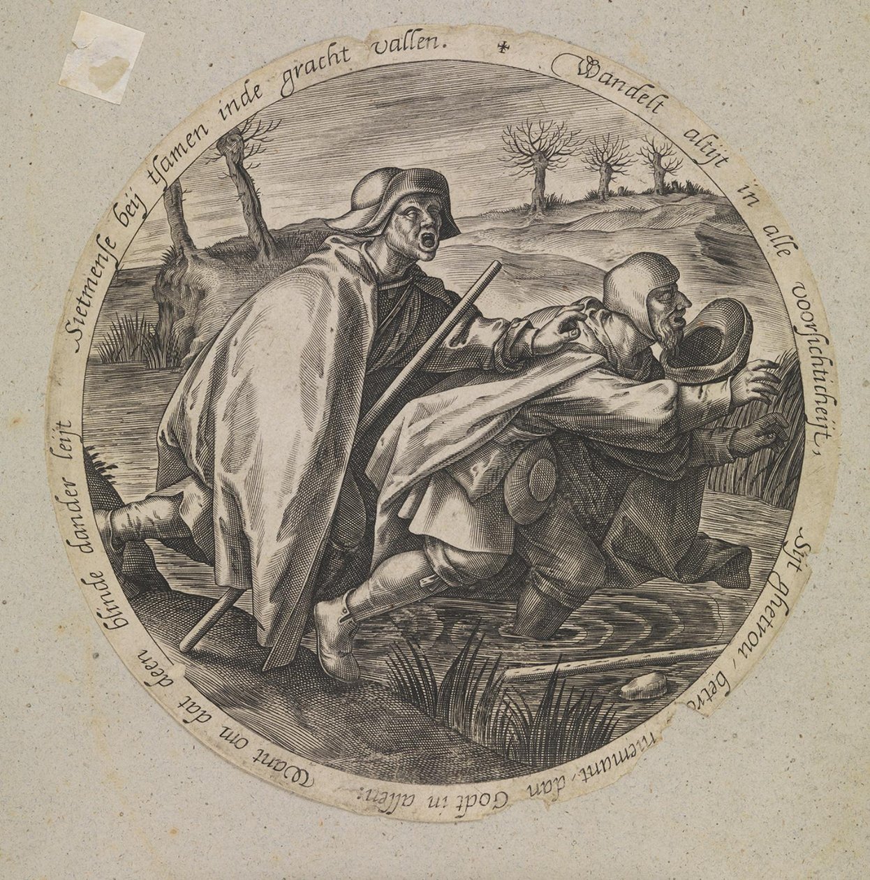 Slepý vede slepého od Pieter van der Heyden