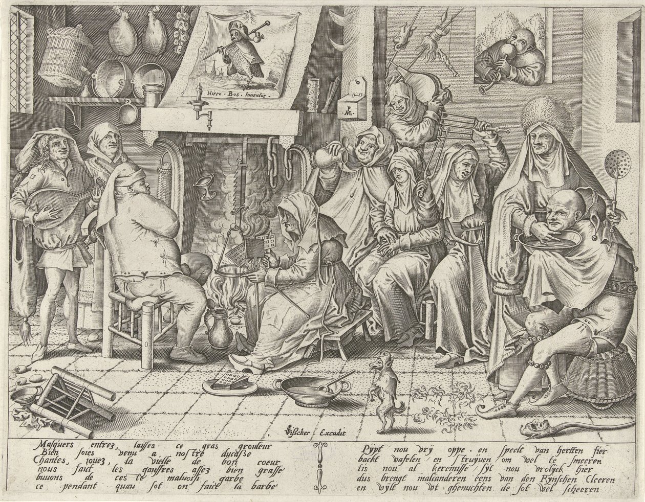 masopustní úterý od Pieter van der Heyden