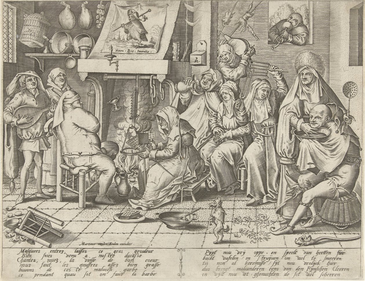 masopustní úterý od Pieter van der Heyden