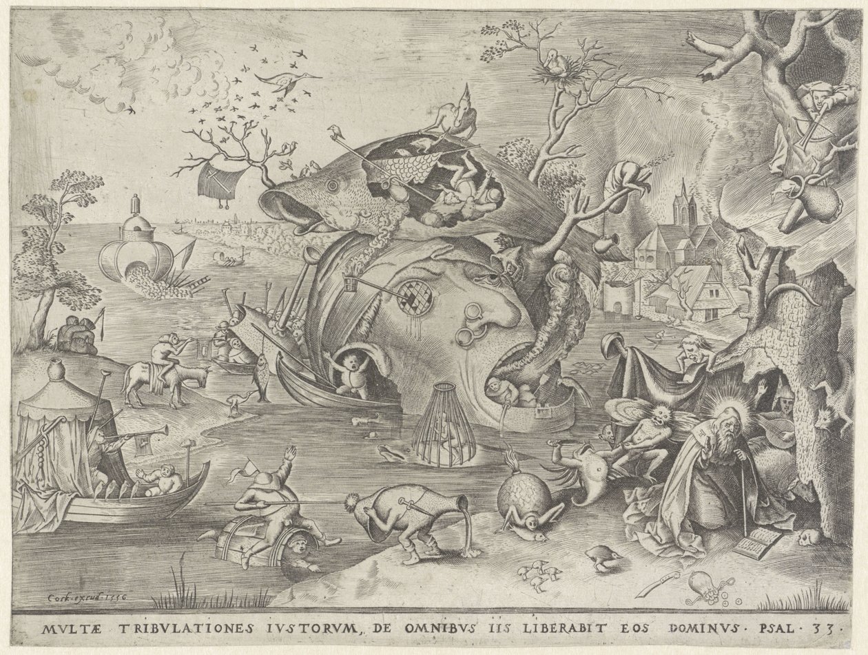 Petice svatého Antonína od Pieter van der Heyden