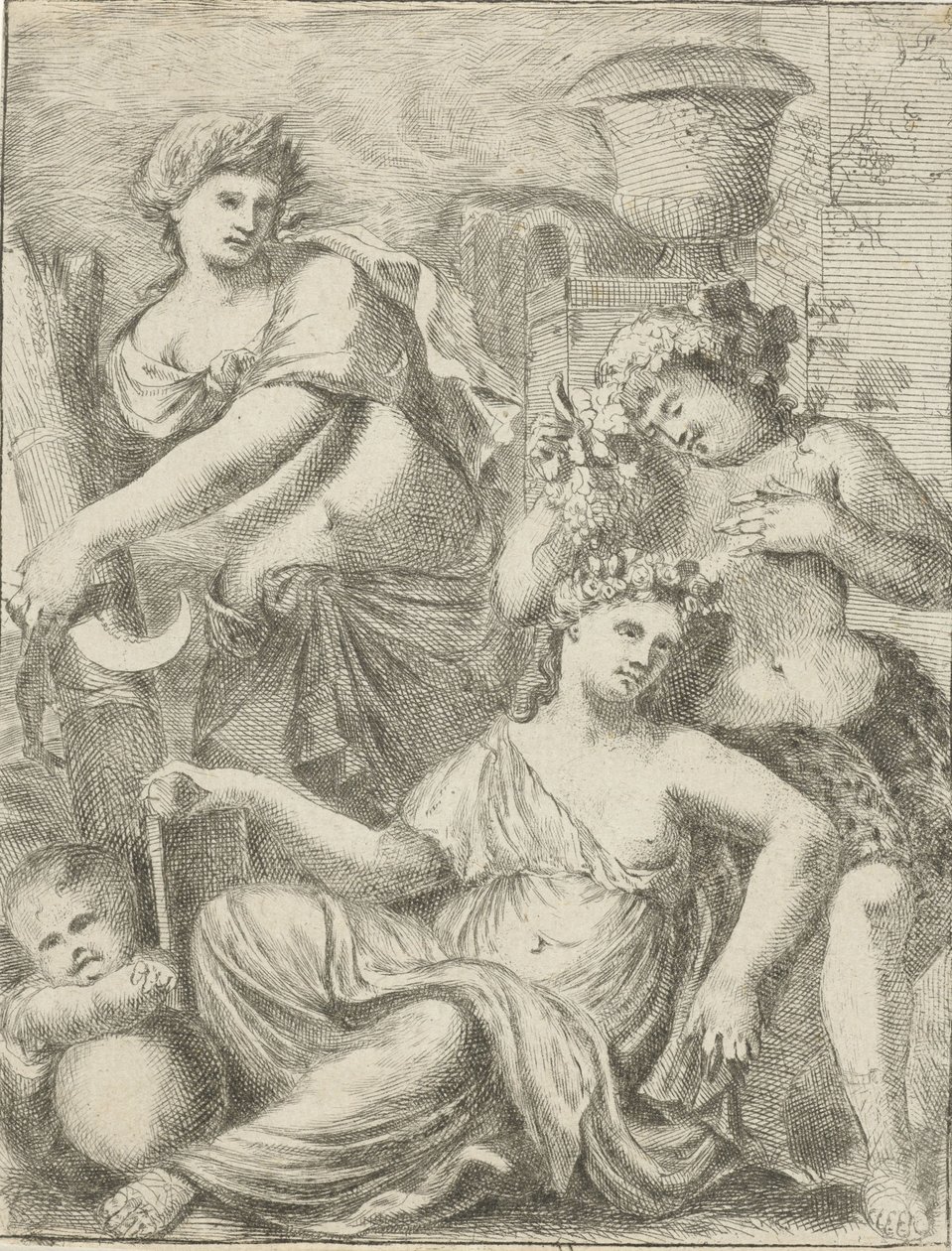 Ceres, Bacchus a Venuše od Pieter van der Plas (II)