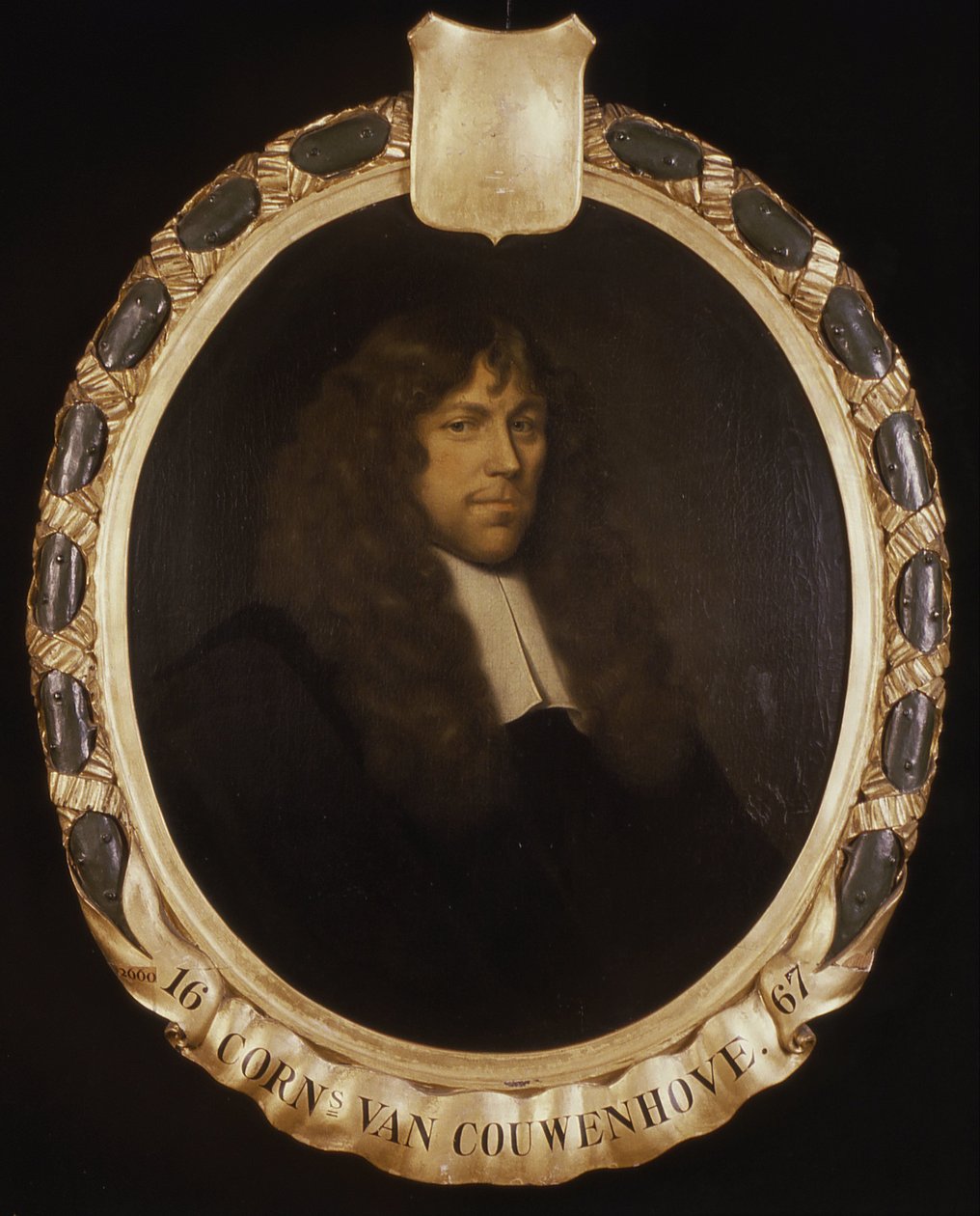 Portrét Cornelis van Couwenhove, ředitel rotterdamské komory Nizozemské východoindické společnosti, zvolen v roce 1667 od Pieter van der Werff