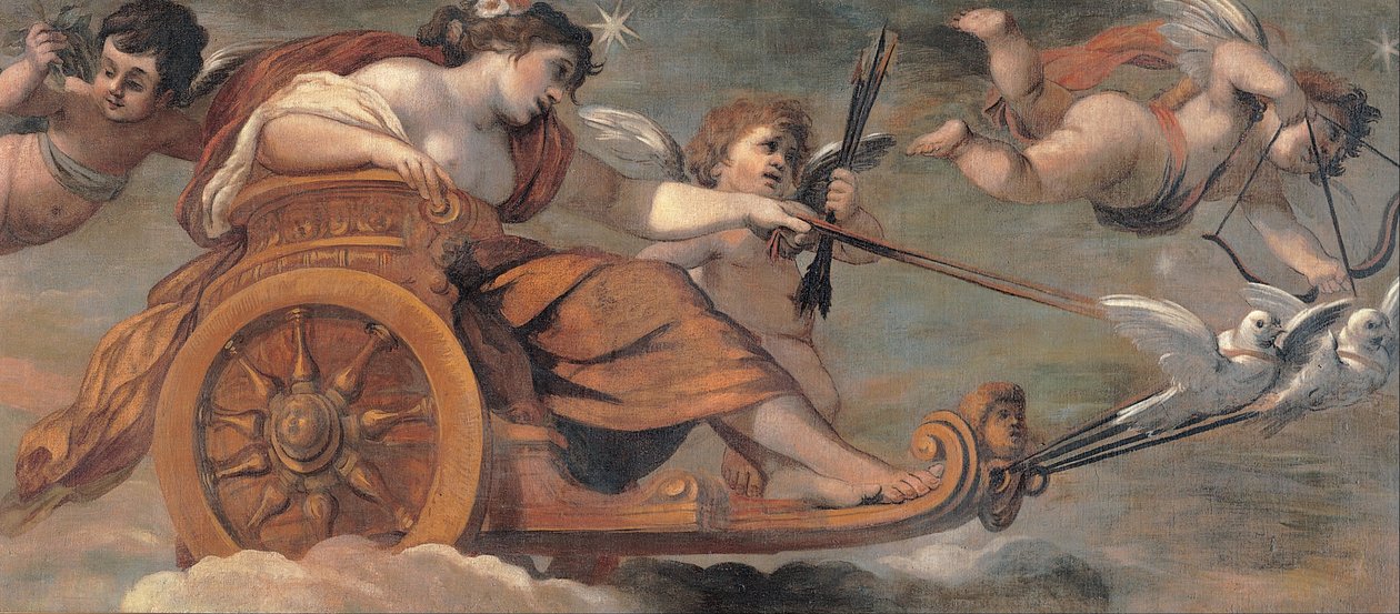 Venušin vůz od Pietro da Cortona