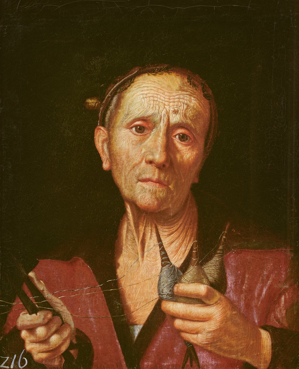 Atropos, jeden ze tří osudů od Pietro Bellotti